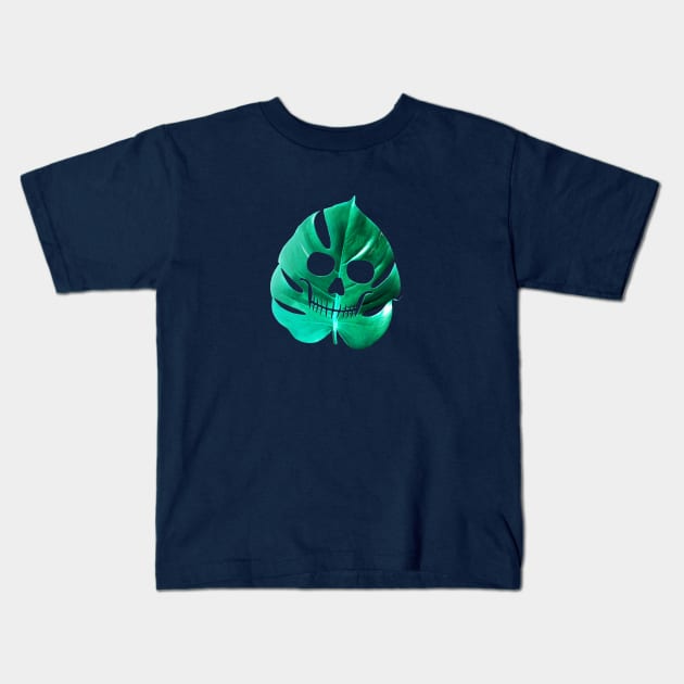 Monstera Monster Kids T-Shirt by brain360